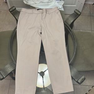 Express cropped work pants
